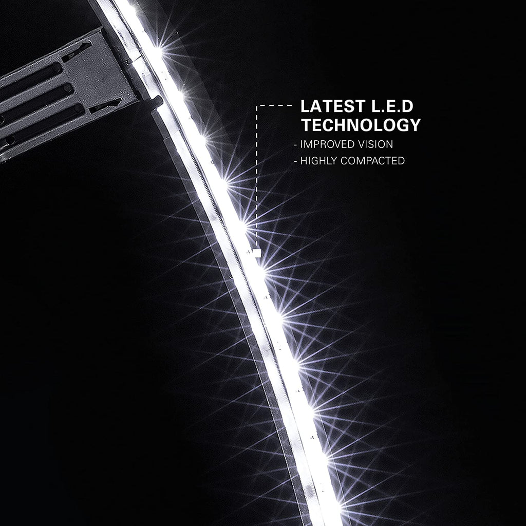 Darts Corona Vision Dartboard Lighting System, Black Frame | White LED Dart Board Surround Ring Light | Available with Pro Tour Dartboards Surround & Championship Dartboard, or Oche Dart Mat
